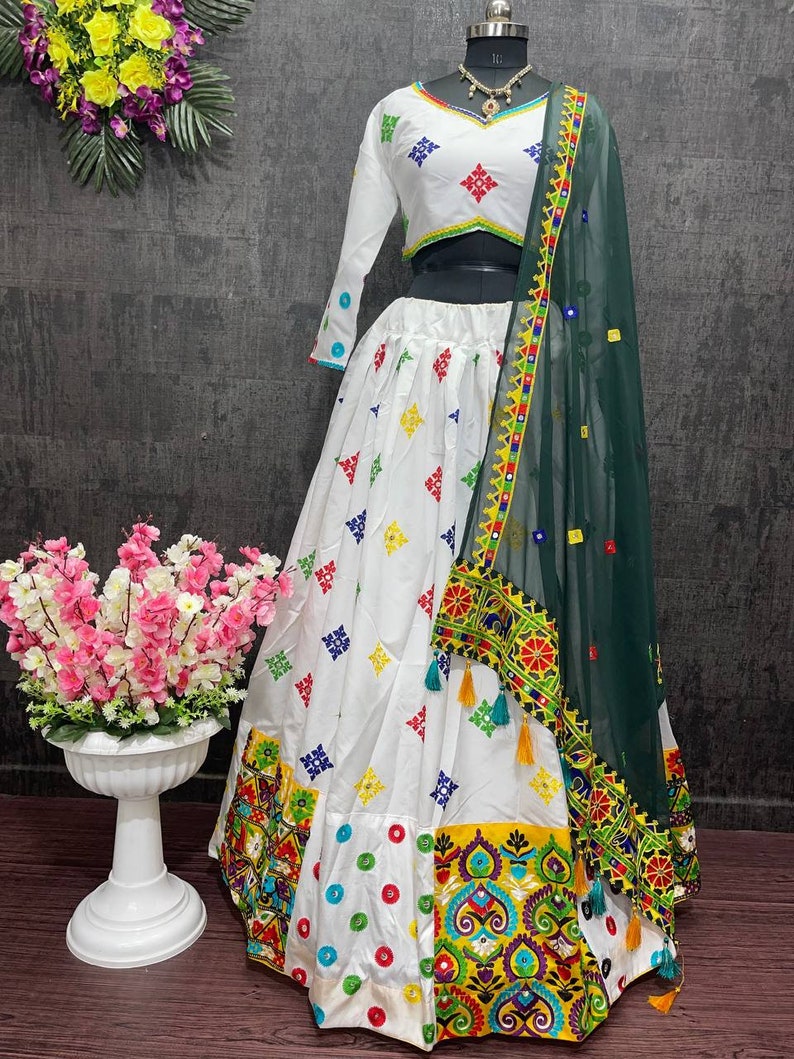 Navratri Designer Lehenga Choli for Women Party Wear Bollywood - Etsy