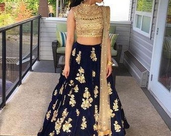 lehenga choli party wear Bollywood designer Indian wedding bridal lengha for women embroidery work bridesmaid lengas pakistani lehenga choli