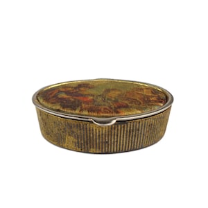 Antique Pill Box, Oval Pill Box