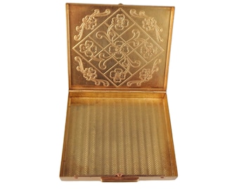 Antique Brass Jewelry Box