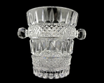 Vintage Crystal Ice Bucket