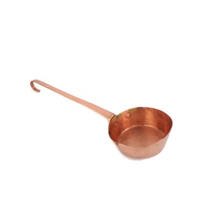 Antique Copper Ladle, French Copper Ladle, Jam Presserve Ladle, Handmade Copper Ladle