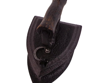 Antique Coal Iron, Vintage Flat Iron, French Clothes Iron, Collectible Iron