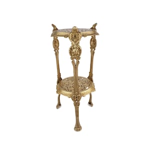 Antique Brass Planters Holder, Flowers Decor, Garden Accessory