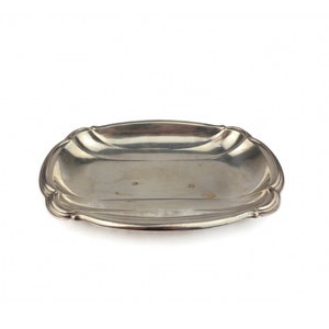 Vintage Silver Plated Tray, Silver Plated Dining Tray