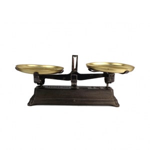 Antique Balance Scale France, Vintage Weighting Balance Scale Force 5 kg France