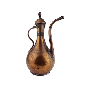 Handmade Copper Pitcher, Antique Copper Pitcher, Copper Watering Pot