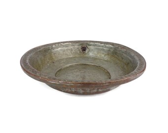 Handmade Copper Bath Bowl, Ottoman Copper Bath Bowl, Antique