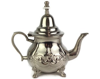 Vintage Moroccan Teapot With Legs