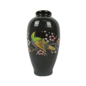 ヴィンテージの日本製陶器の花瓶