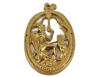 Antique Brass Furniture Ornament