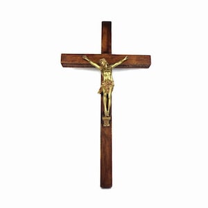 Antikes Jesus-Kreuz-Kruzifix, großes Jesus-Kreuz-Kruzifix