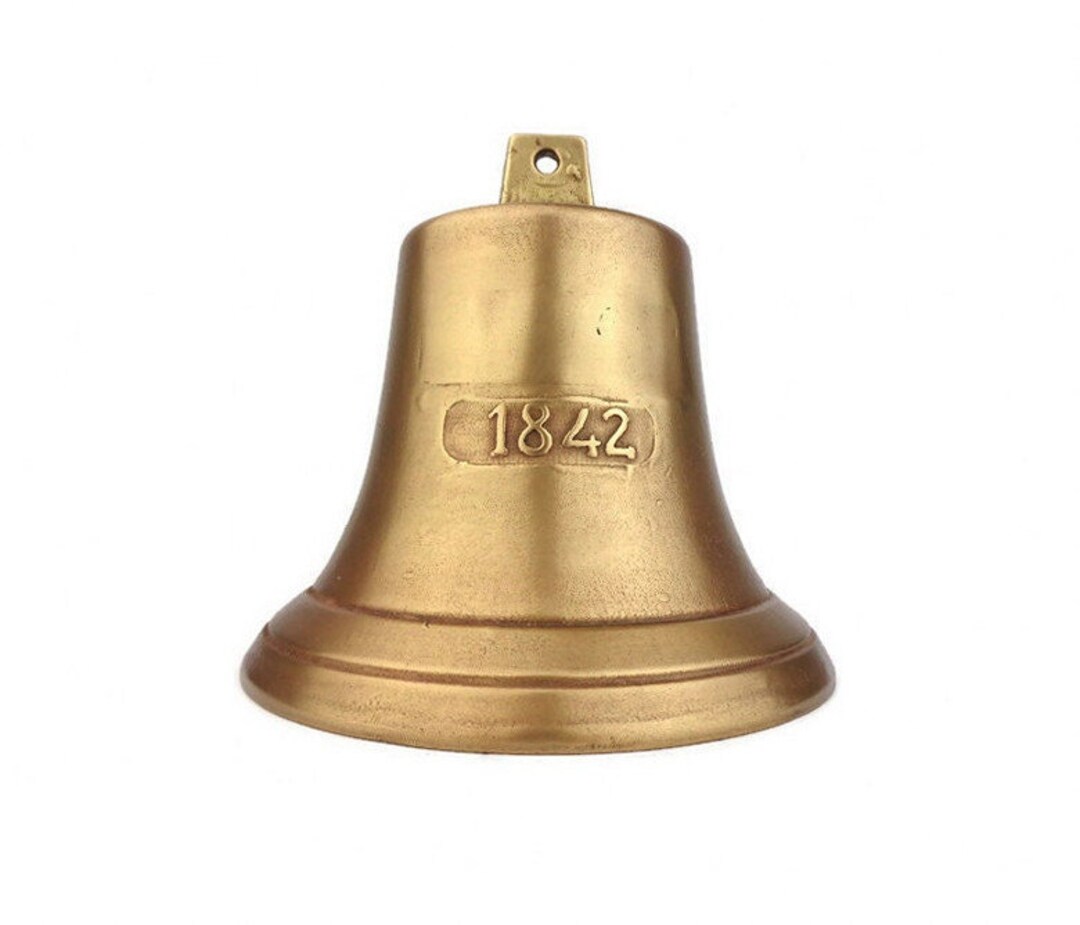 Antique Bronze Bell Bronze Ship Bell Large Bronze Bell Old Etsy