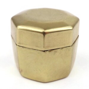 Antique Jewelry Box, Trinket Box, Brass Jewelry Box
