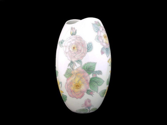 花瓶 陶器 大型 未使用 美品 イタリア製 カステリ 陶器 大型 花瓶