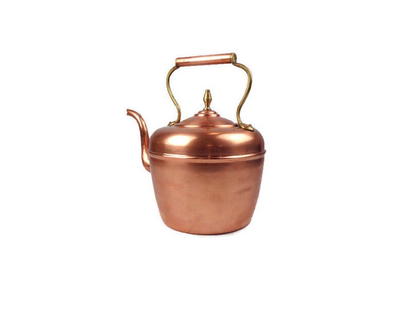 Moroccan Handmade Teapot Antique Copper Teapot Morocco VINTAGE Moroccan Copper Teapot Decorative