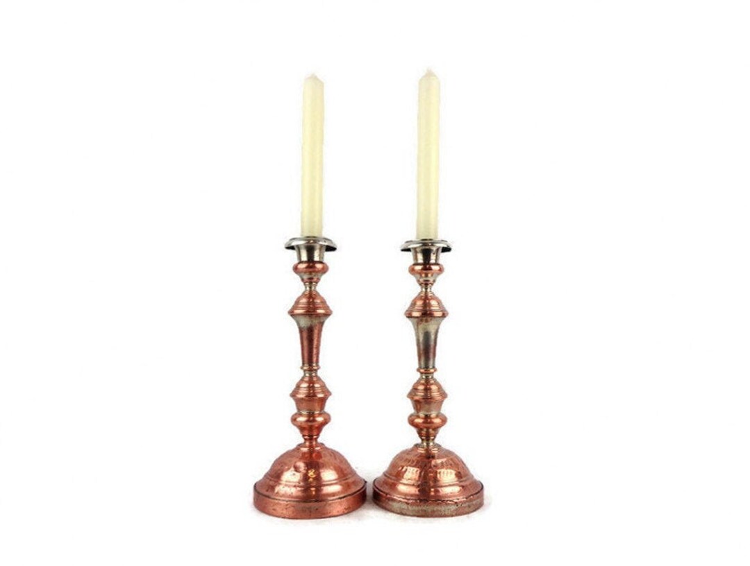Candlestick with Copper Candle Cup - Woodworkers Institute