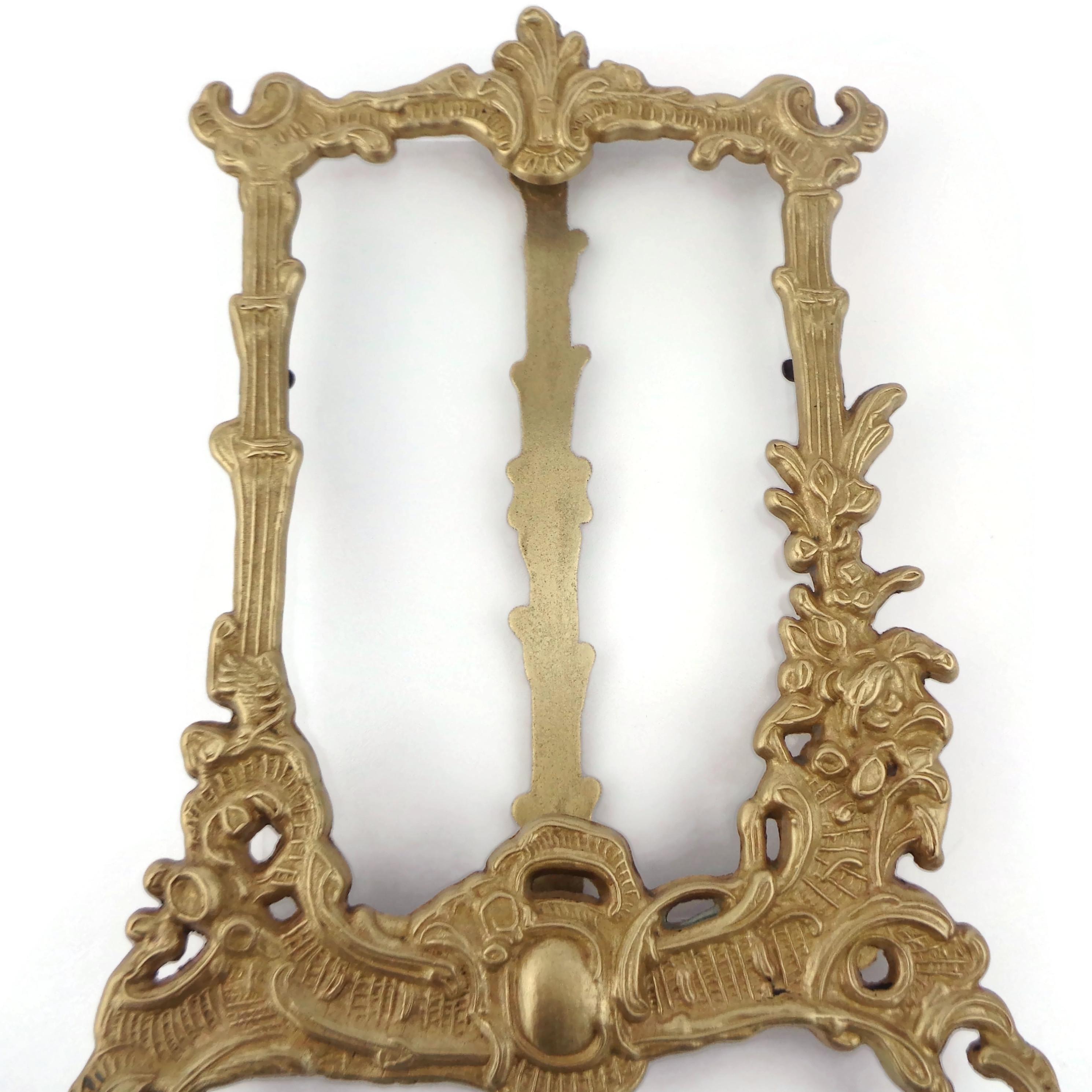 アンティーク写真スタンド Antique Photo Holder, Vintage Table Photograph Stand, Victorian