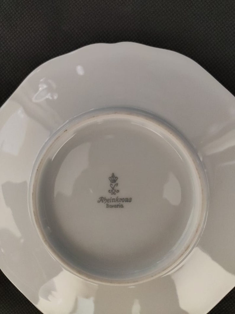 Vintage Porcelain Breakfast Set, Breakfast Dining Set Bavaria Germany ...