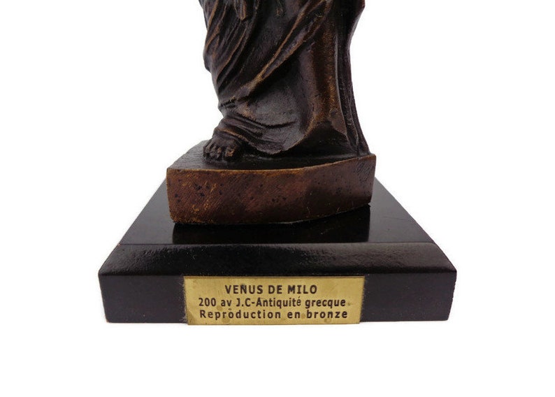 Louvre Bronze Statue Reproduction Venus De Milo Venus De Milo Etsy