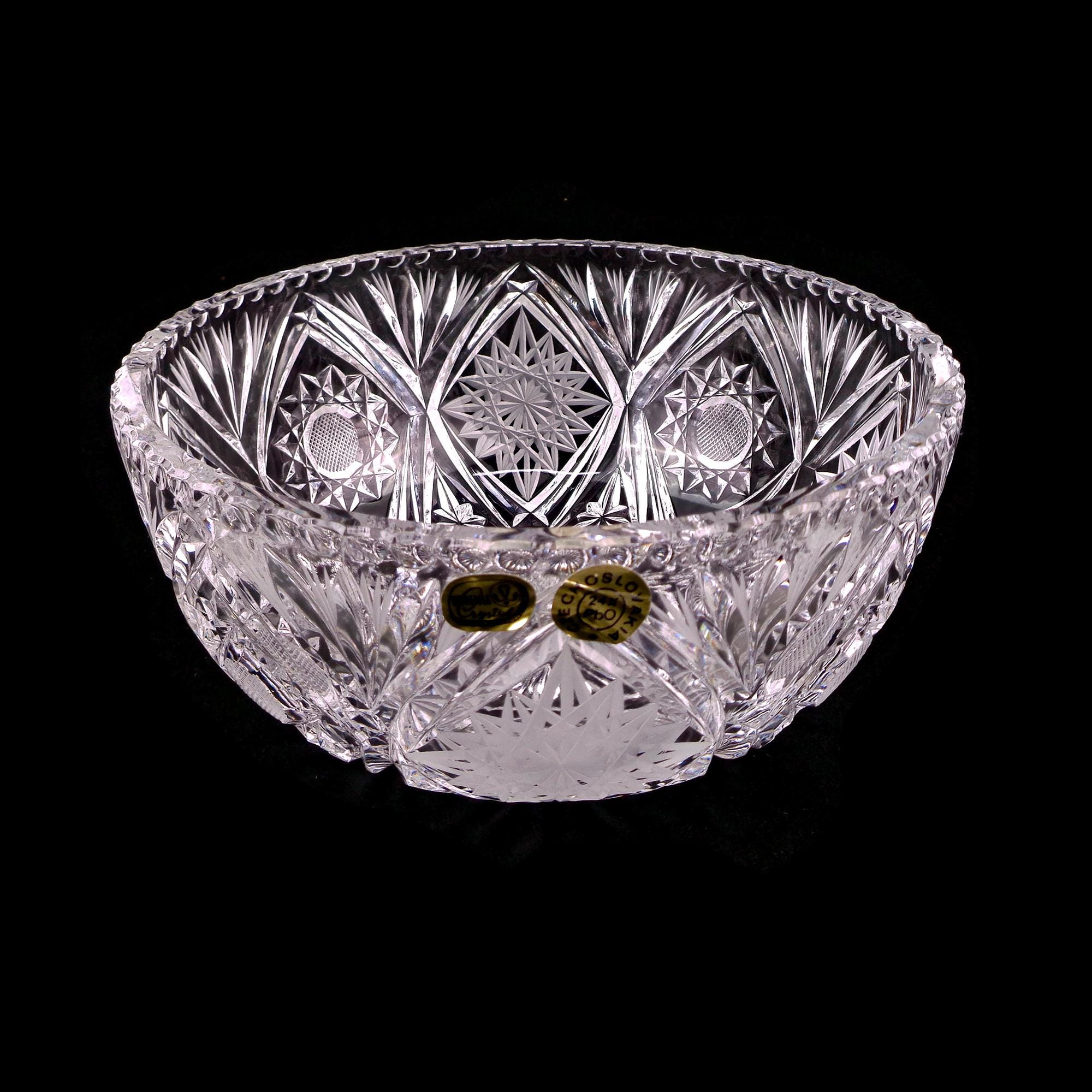 Bohemia crystal bowl - Etsy 日本