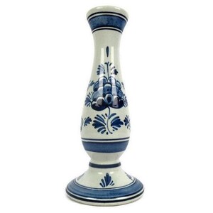 Vintage Handpainted Delft Ceramic Vase