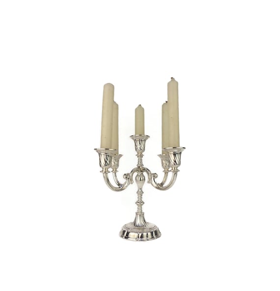 ⛰Deutsch G.W Kerzenhalter【Altes Gebäude】 ⛰Deutsch G.W