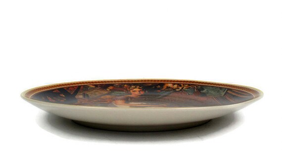 コレクターズアイテムのアメリカンポーセリンプレート、ノーマン