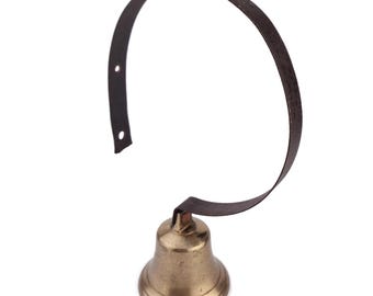 アンティーク真鍮ベル、真鍮クラシックベル、真鍮ドアベル、彫刻入り