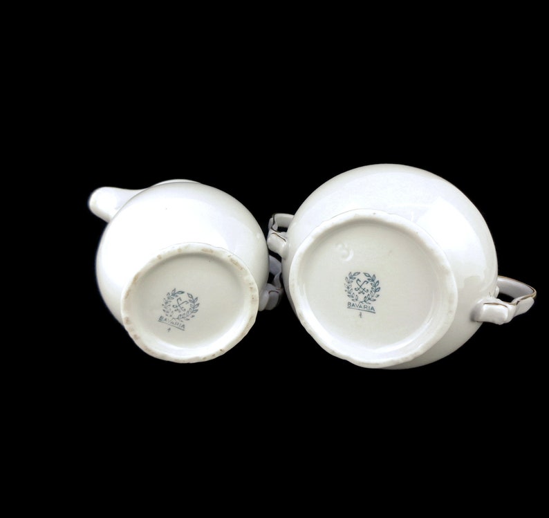 Vintage Porcelain Breakfast Set, Breakfast Dining Set Bavaria Germany ...