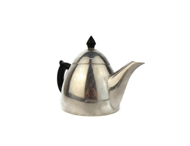 Vintage Silver Plated Teapot, Silver Plated Coffee Pot image 7