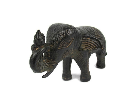 ブロンズ彫刻 象
