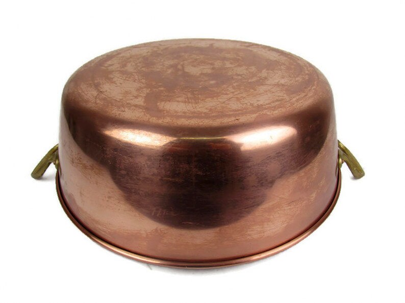 Vintage Large Copper Jam Presserve Pot French Copper Cooking Etsy