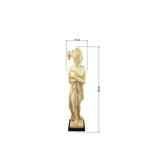 Signed Santini Aphrodite Sculpture, Santini Venus Statue
