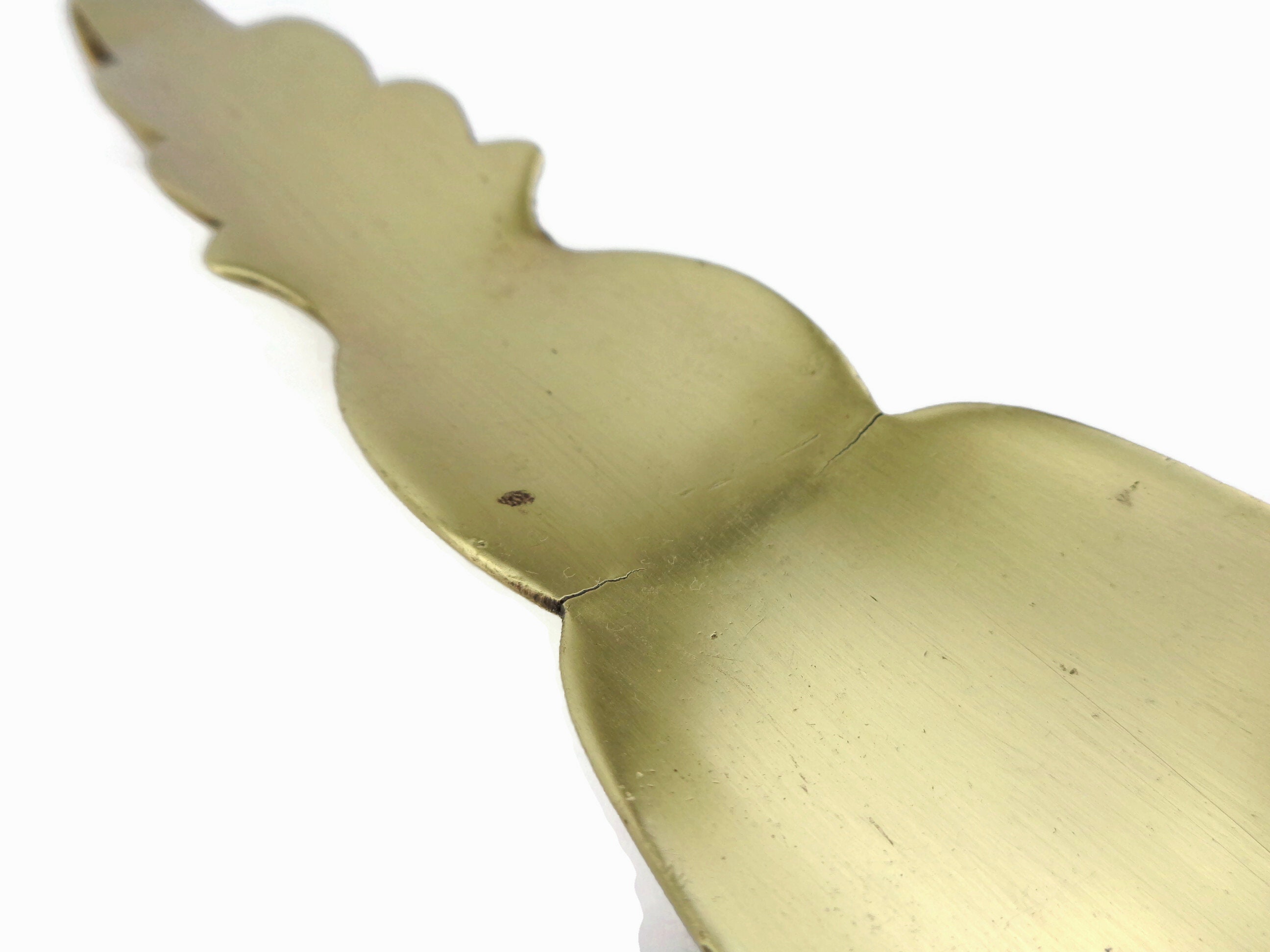 アンティーク真鍮製靴べら、ヴィンテージ真鍮製靴べら - Etsy 日本