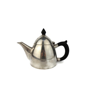 Vintage Silver Plated Teapot, Silver Plated Coffee Pot image 8