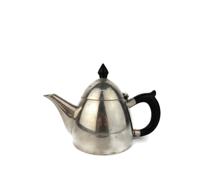 Vintage Silver Plated Teapot, Silver Plated Coffee Pot image 8