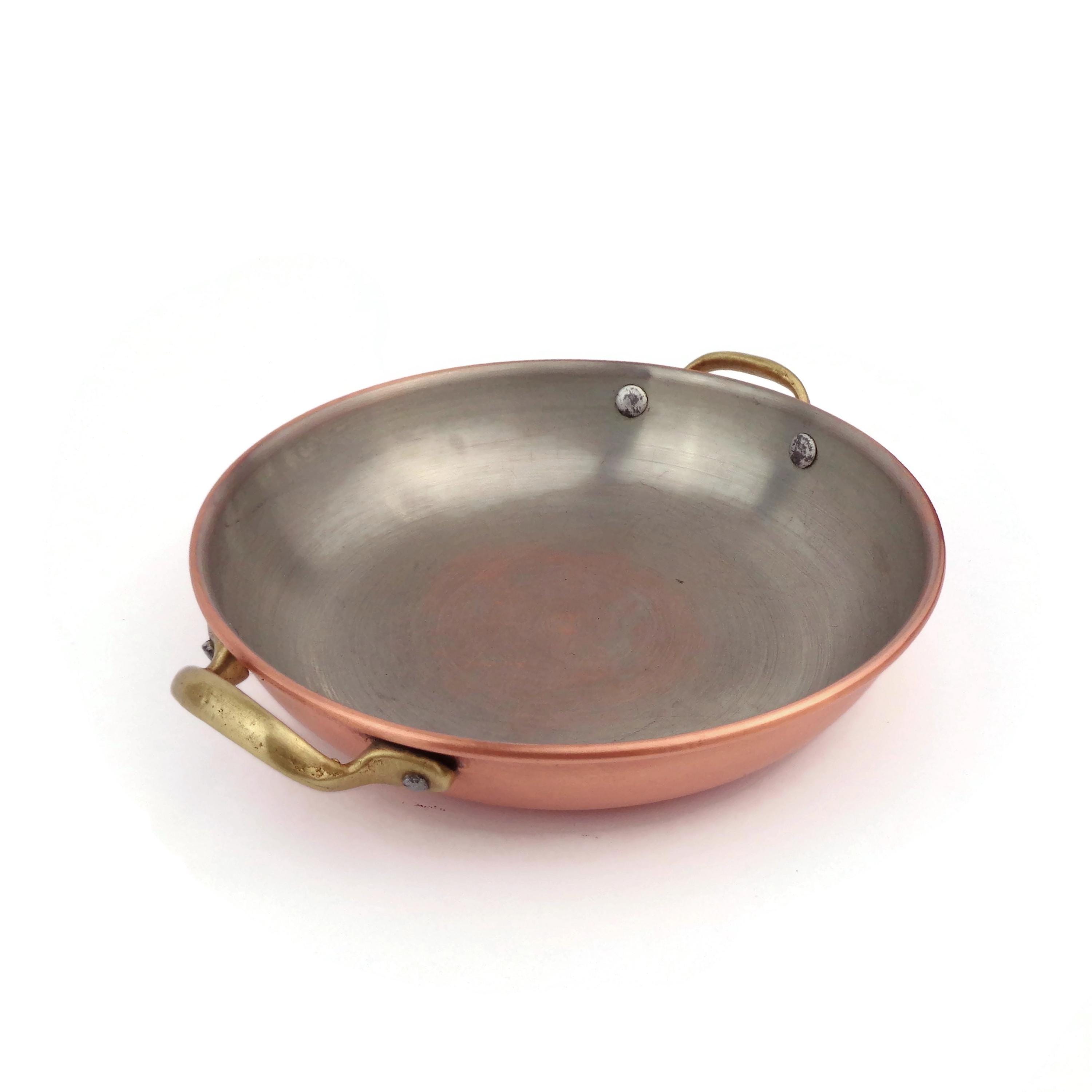 アンティーク調理鍋、銅製調理鍋、ヴィンテージ銅製調理器具（フランス