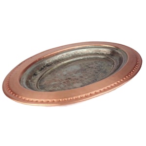Antique Copper Tray, Handmade Copper Tray