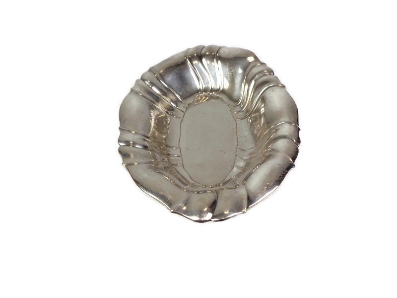 Set de 2 plateaux ovales en métal gris L.44-48.5 cm | Leroy Merlin