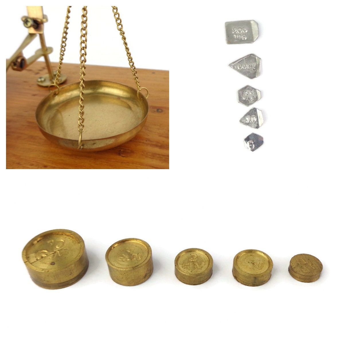 Vintage Jewelry Balance Scale French Balance Scale With Etsy