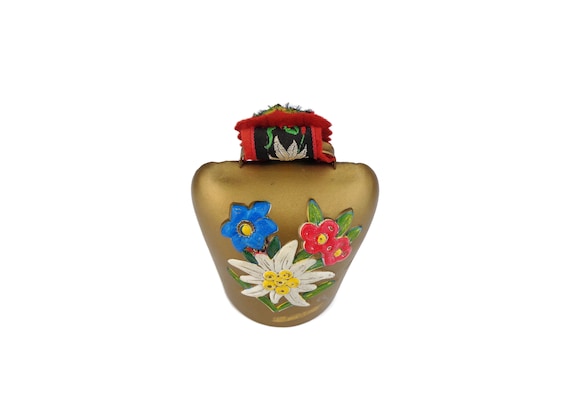 ヴィンテージ カウベル、手作りスイス カウベル、アンティーク スイス