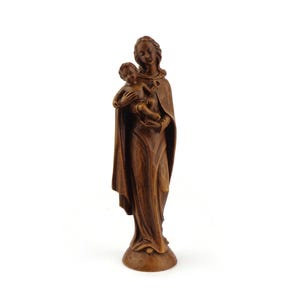 Virgin Mary and Jesus Child Statue, Madonna and Jesus Child Sculpture