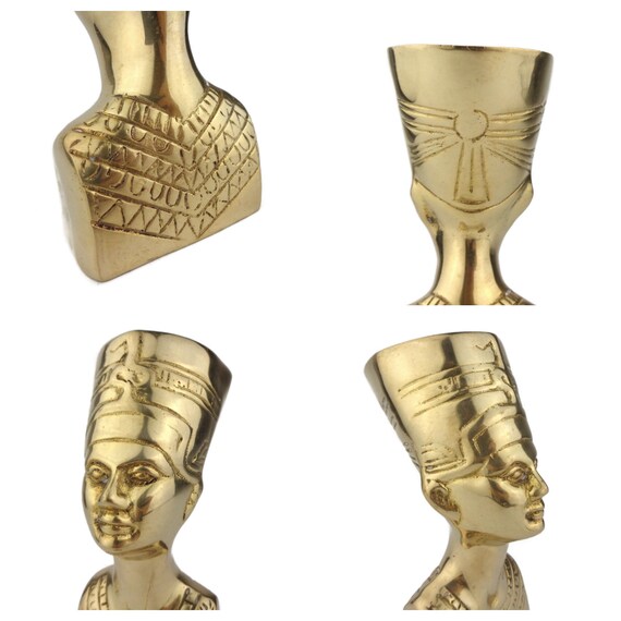 希少品！50s〜60s エジプトアンティーク　ネフェルティティ胸像ヴィンテージ 希少品！50s〜60s エジプトアンティーク ネフェルティティ胸像