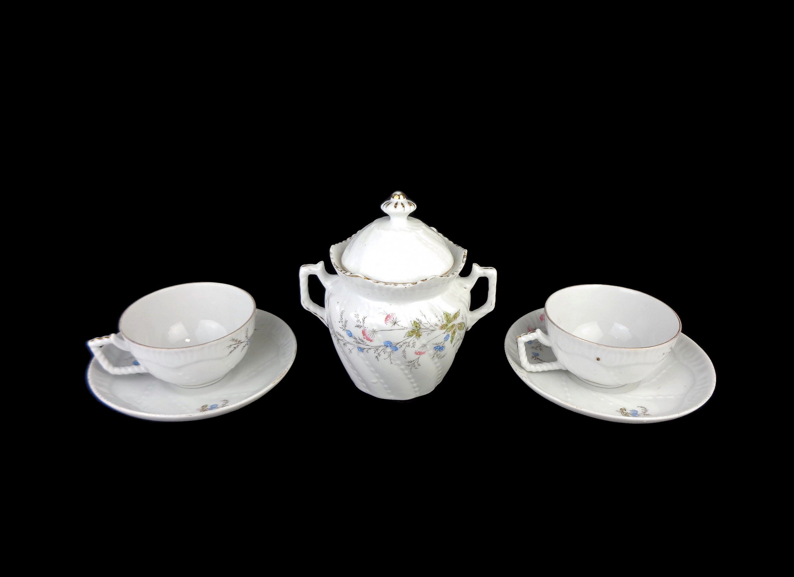 Vintage Porcelain Tea Cooffee Set, Coffee Tea Dining Set Bavaria ...