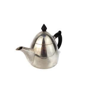 Vintage Silver Plated Teapot, Silver Plated Coffee Pot image 9