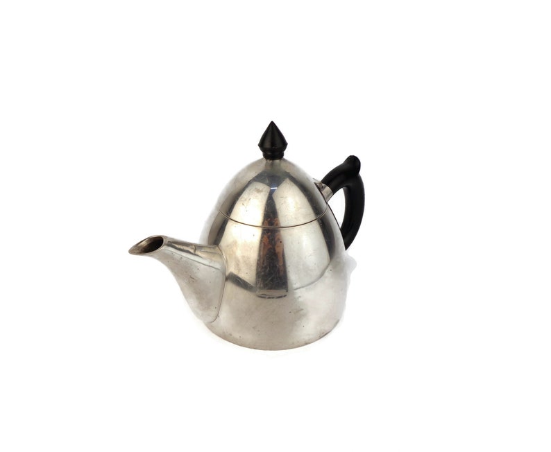 Vintage Silver Plated Teapot, Silver Plated Coffee Pot image 9