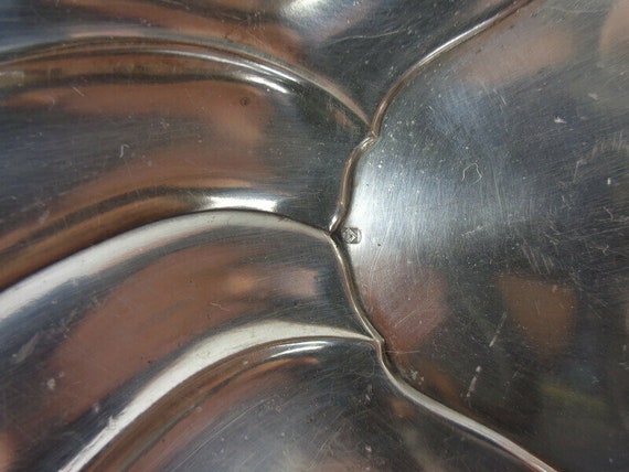 PLATEAU OVALE VINTAGE en métal argenté EUR 28,00 - FR