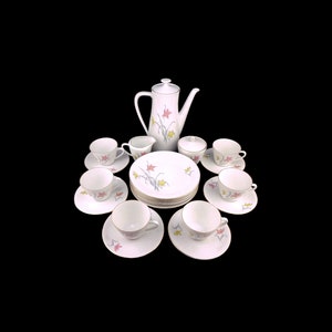 Vintage Porcelain Breakfast Set, Breakfast Dining Set Bavaria Germany ...