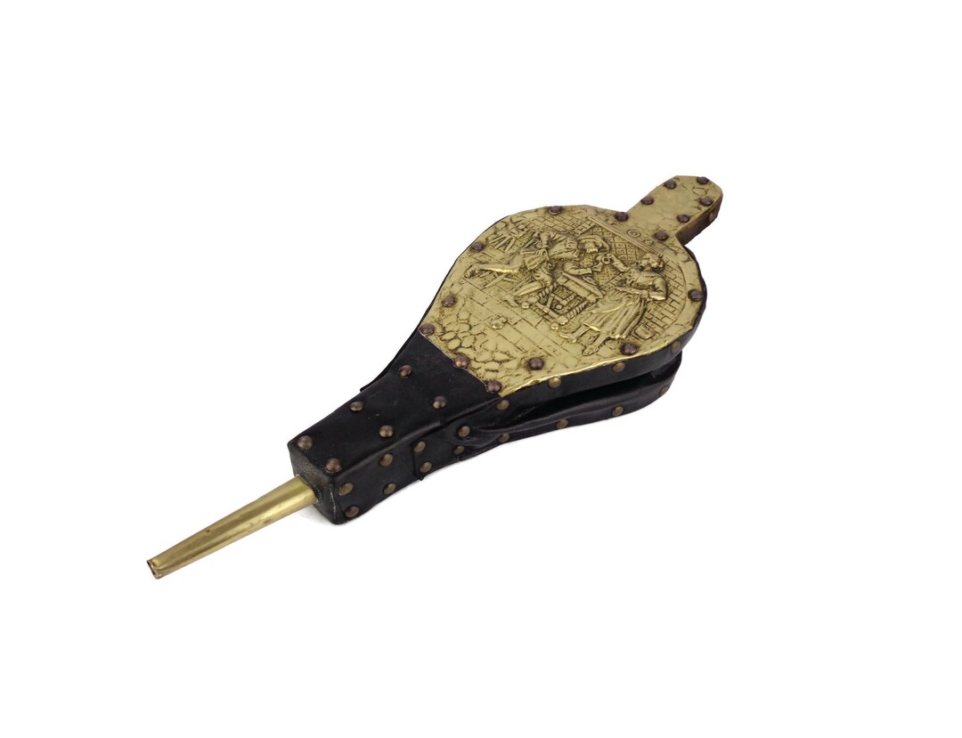 Vintage Fireplace Bellow Fire Pit Bellow Antique Fireplace Etsy